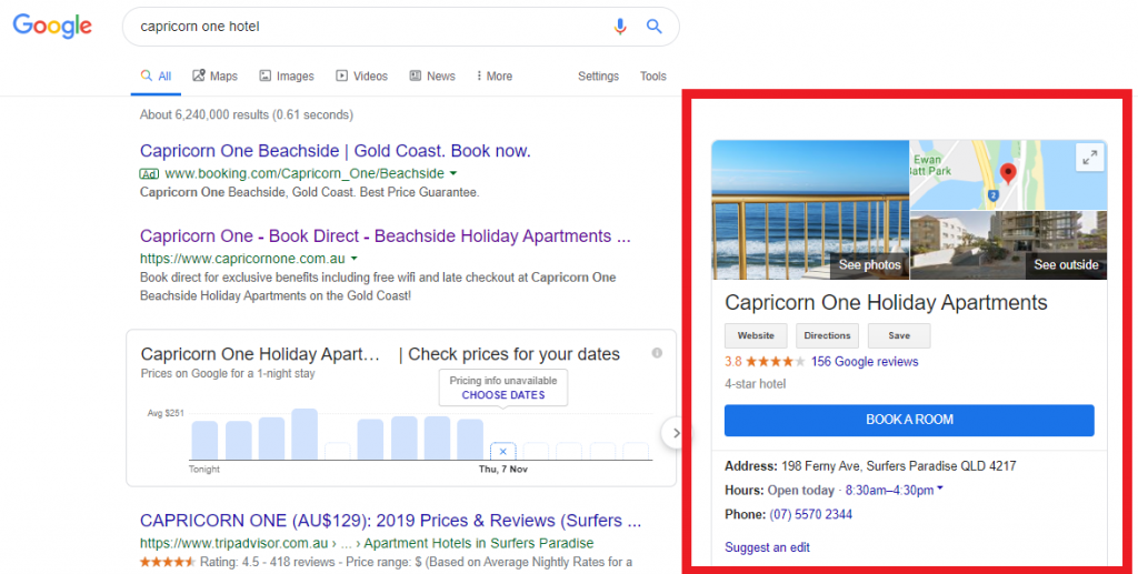 Set up a Hotel Business Listing on Google